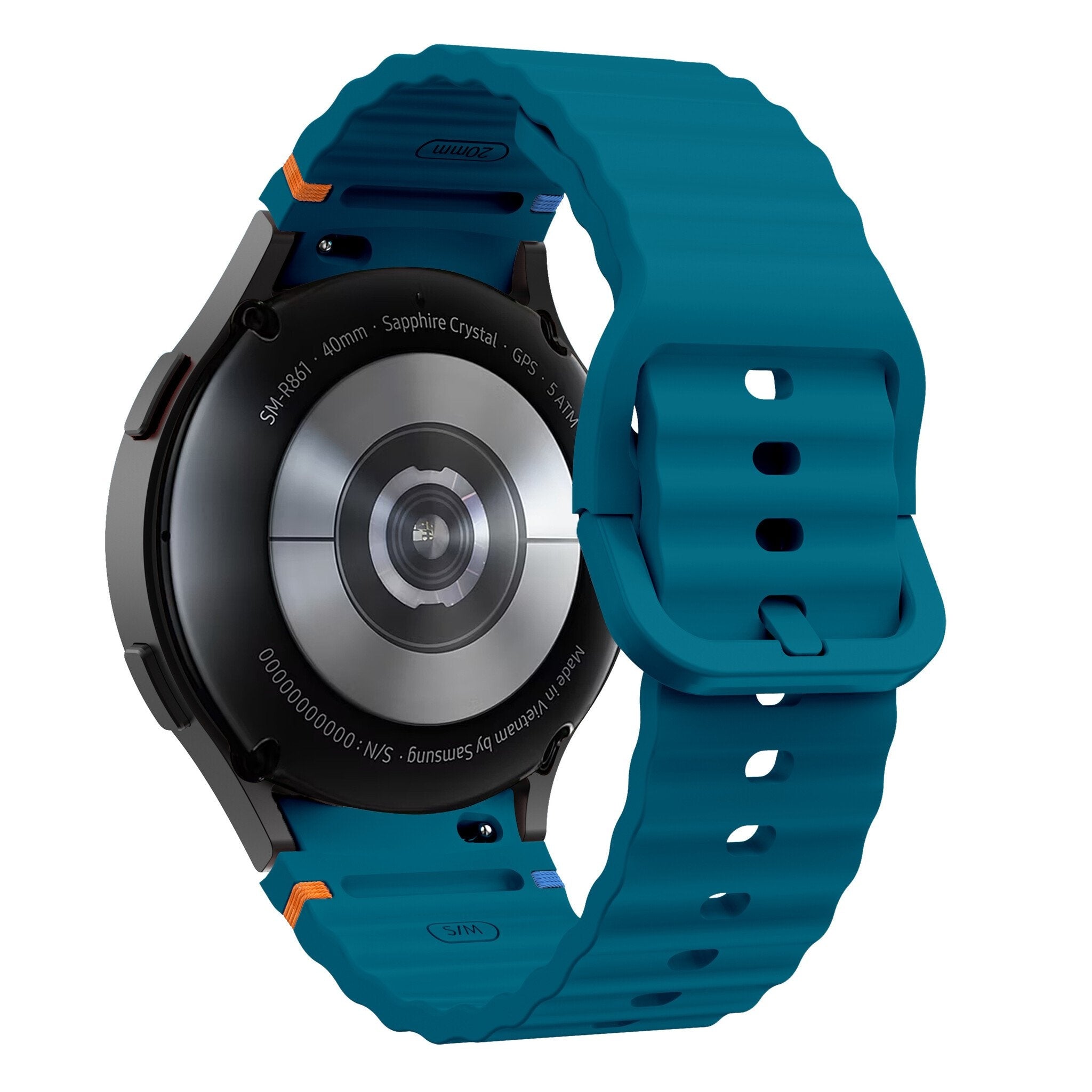 Bracelet Wave Samsung Galaxy Watch 6 Classic 43mm (vert/bleu)