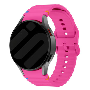 Samsung Galaxy Watch 5 40mm Wave Strap (Bright Pink)