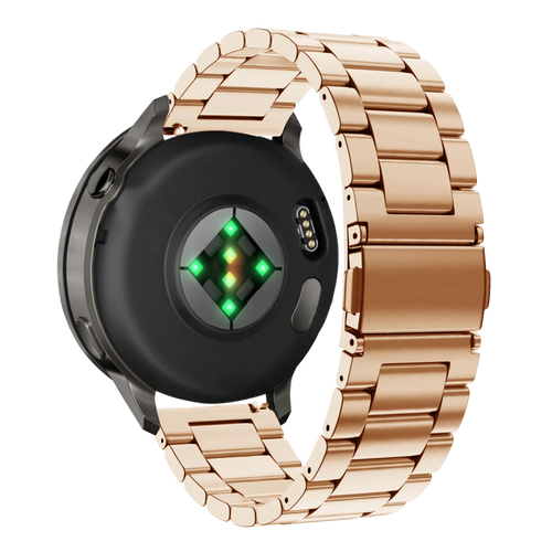 Bandz Bracelet acier 'Classic' Garmin Forerunner 255s (rose or)