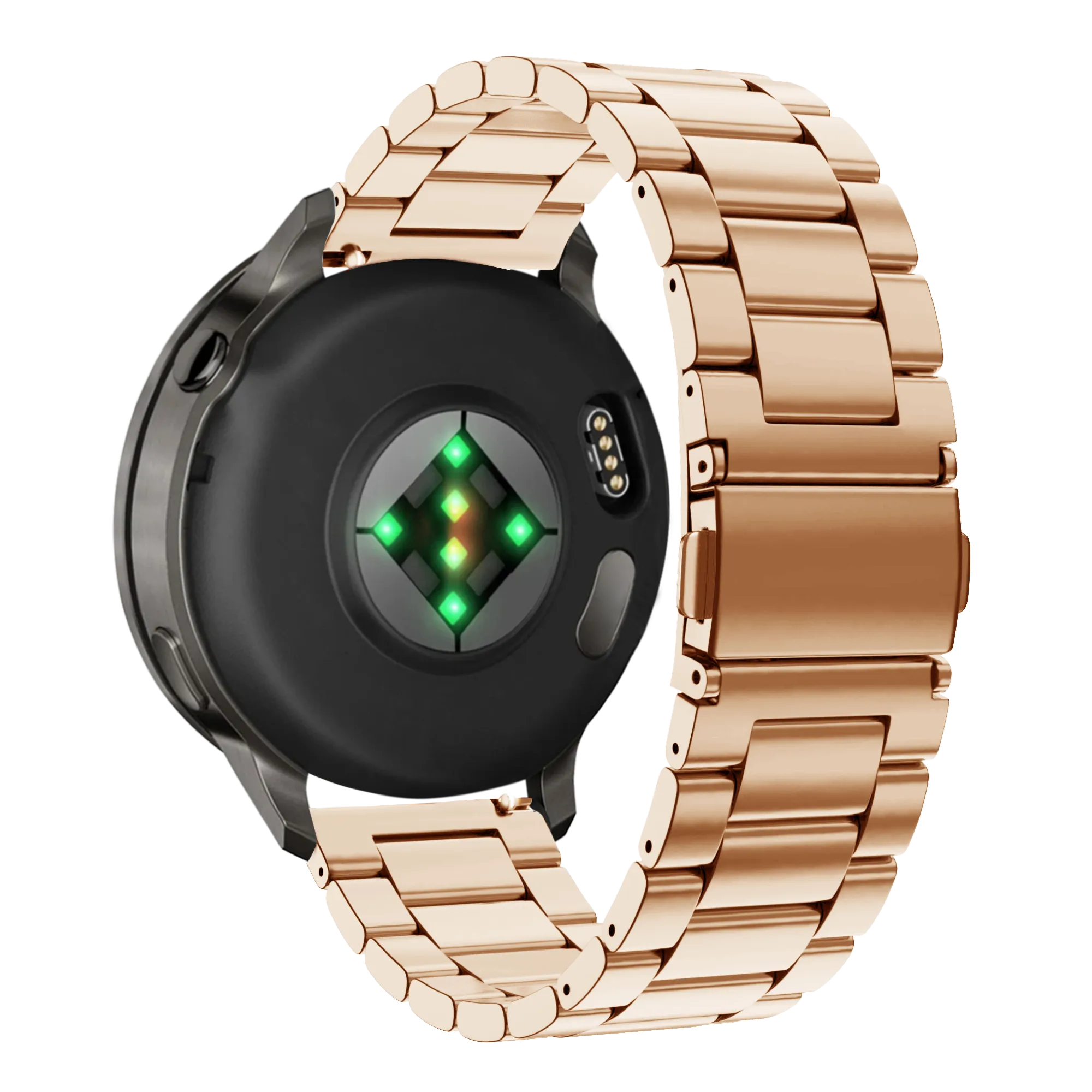 Bandz Bracelet acier 'Classic' Garmin Forerunner 255s (rose or)