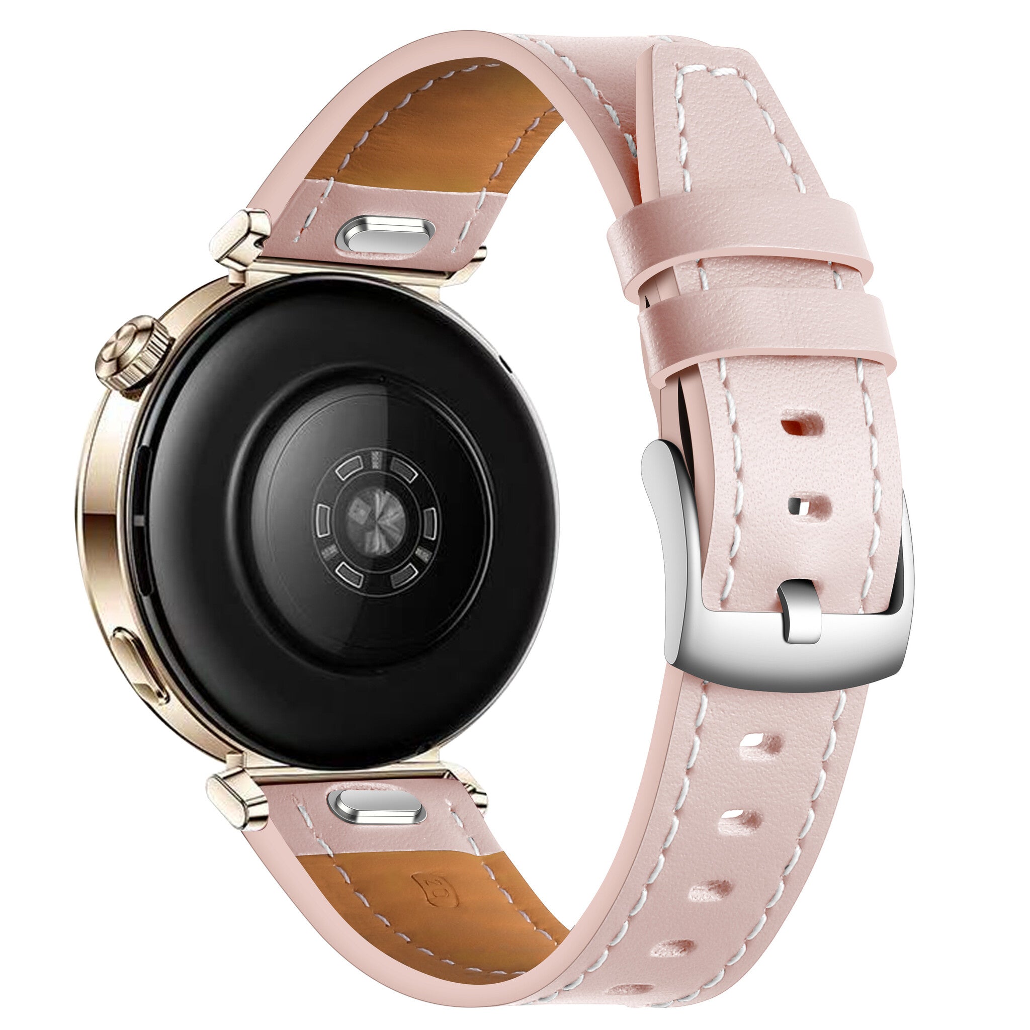 Bracelet cuir 'One Push' Oppo Watch X2 Mini (rose clair)