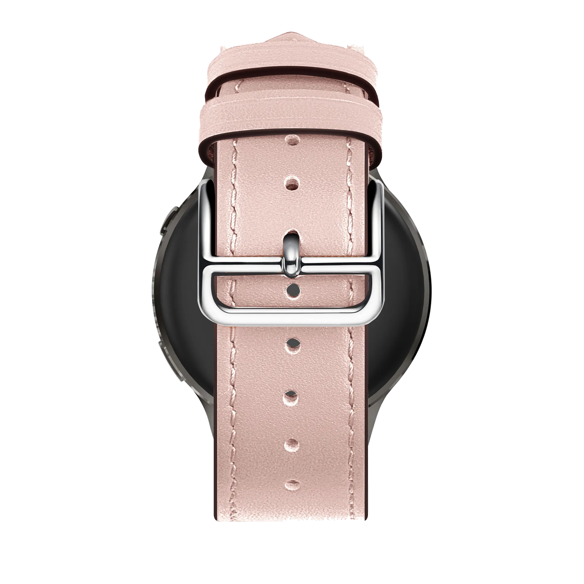 Bandz Bracelet cuir 'Deluxe' Garmin Vivomove 3s (rose)