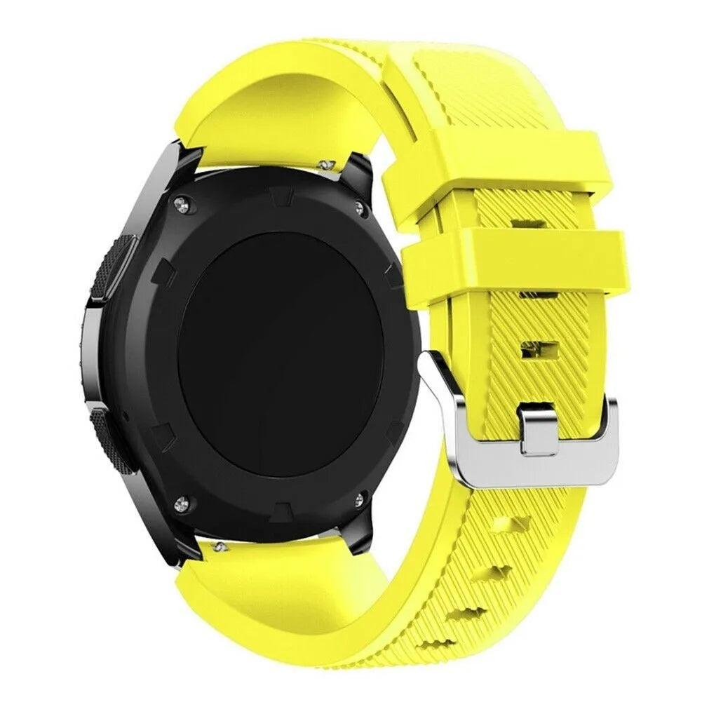 Bracelet twill silicone Amazfit Balance Ultra (jaune)
