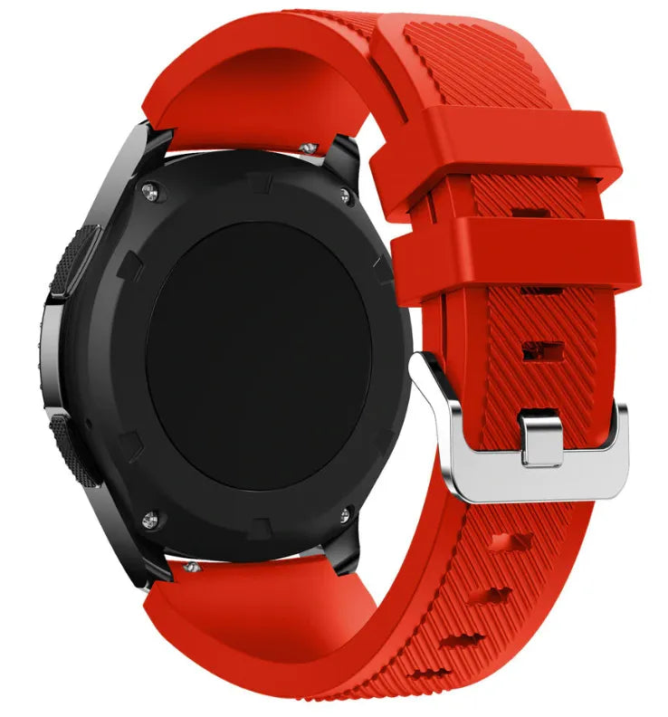 Bracelet silicone 'Twill' Xiaomi Watch 5 (rouge)