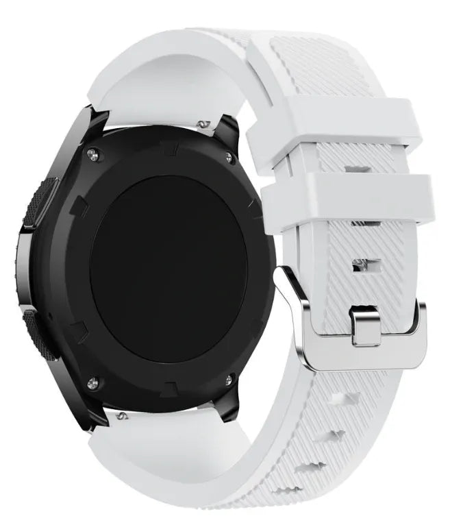 Fossil Gen 4 Explorist (HR) Silicone Strap (White)
