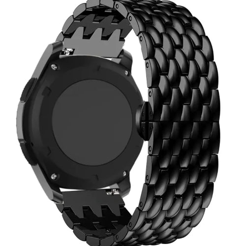 Bracelet dragon acier Suunto Nautic S (noir)