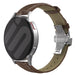 Bracelet cuir luxe Samsung Galaxy Watch 7 - 44mm (marrón fonce)