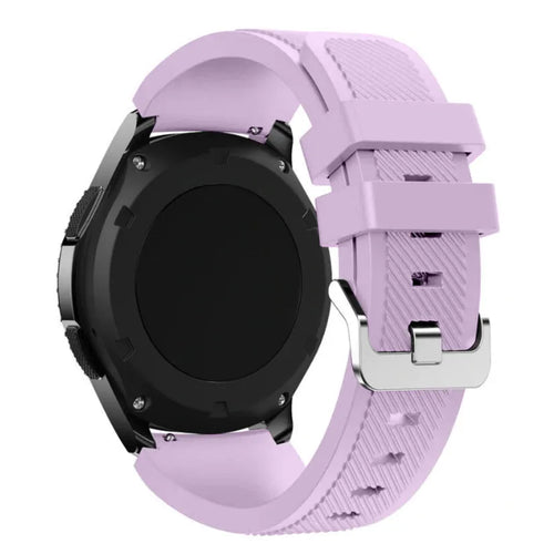 Bracelet silicone sergé Coros Apex 46mm (lila)