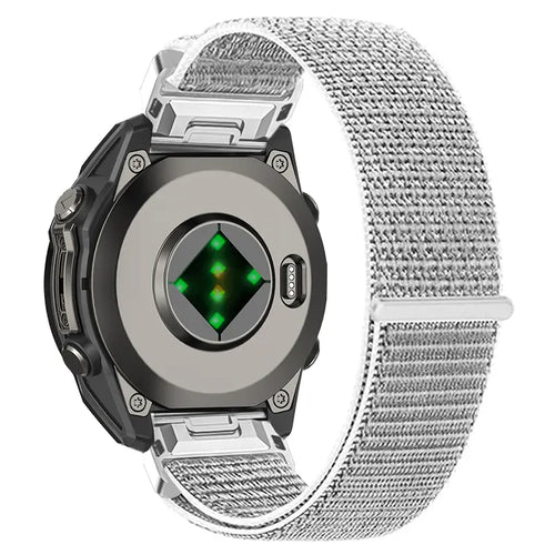 Bracelet nylon premium Garmin D2 Delta (gris)