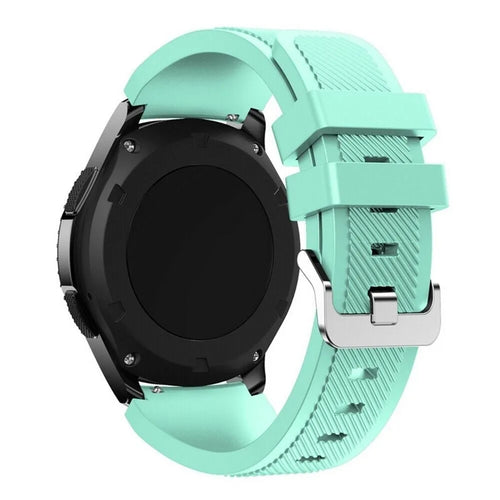 Bracelet silicone sergé Amazfit GTS 4 (aqua)