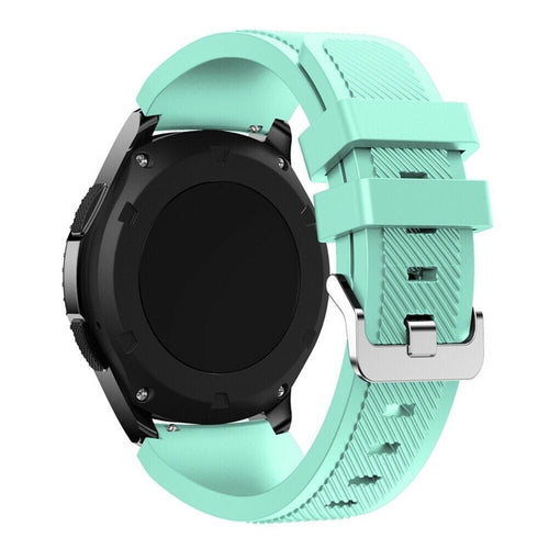 Bracelet silicone sergé Withings Steel HR - 40mm (aqua)