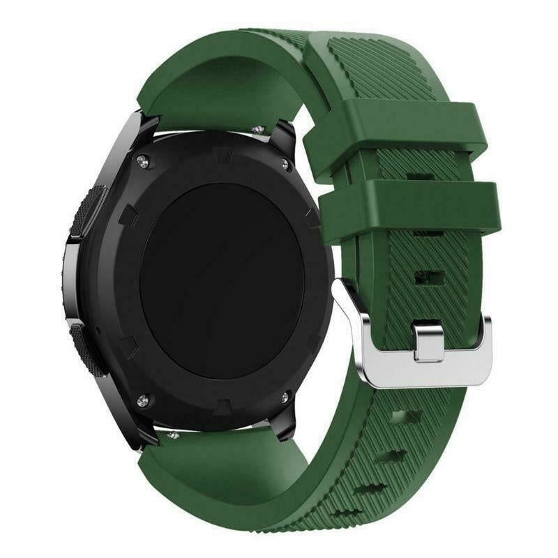 Amazfit GTS 4 Twill Silicone Strap (Dark Green)
