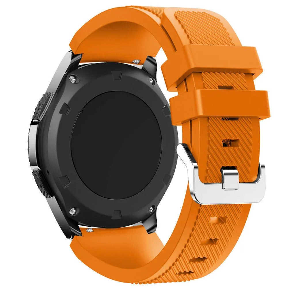 Bracelet silicone sergé Coros Apex 2 Pro (orange)