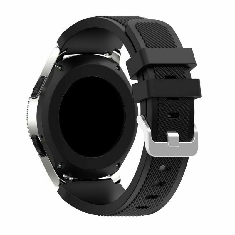 Bracelet silicone sergé Amazfit GTR 4 (noir)