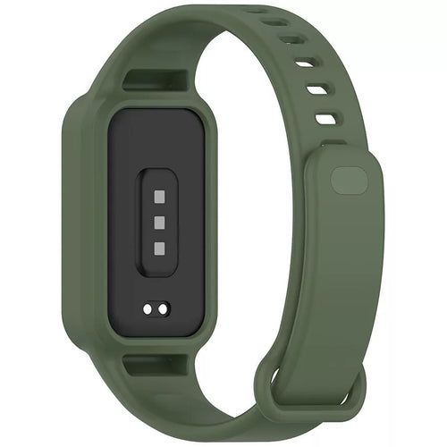 Bracelet silicone Xiaomi Smart Band 9 Active (vert foncé)