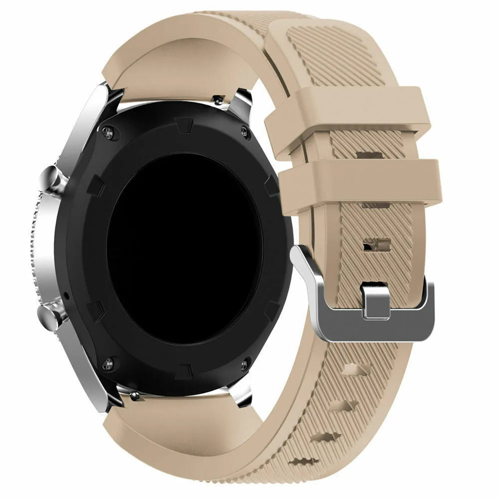 Coros Pace 3 Twill Silicone Strap (Beige)