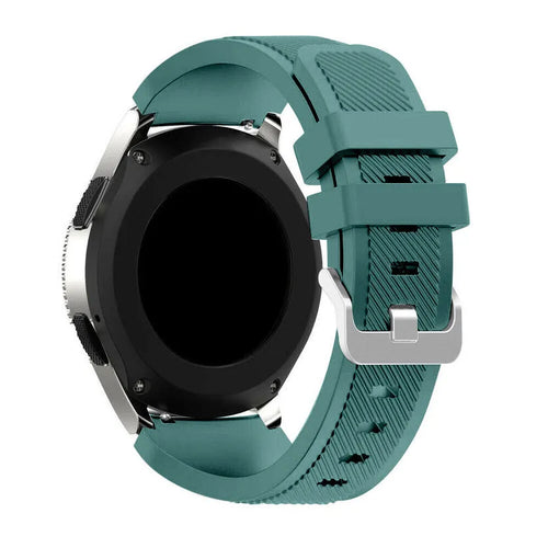 Bracelet silicone sergé Amazfit GTS 4 (vert sapin)
