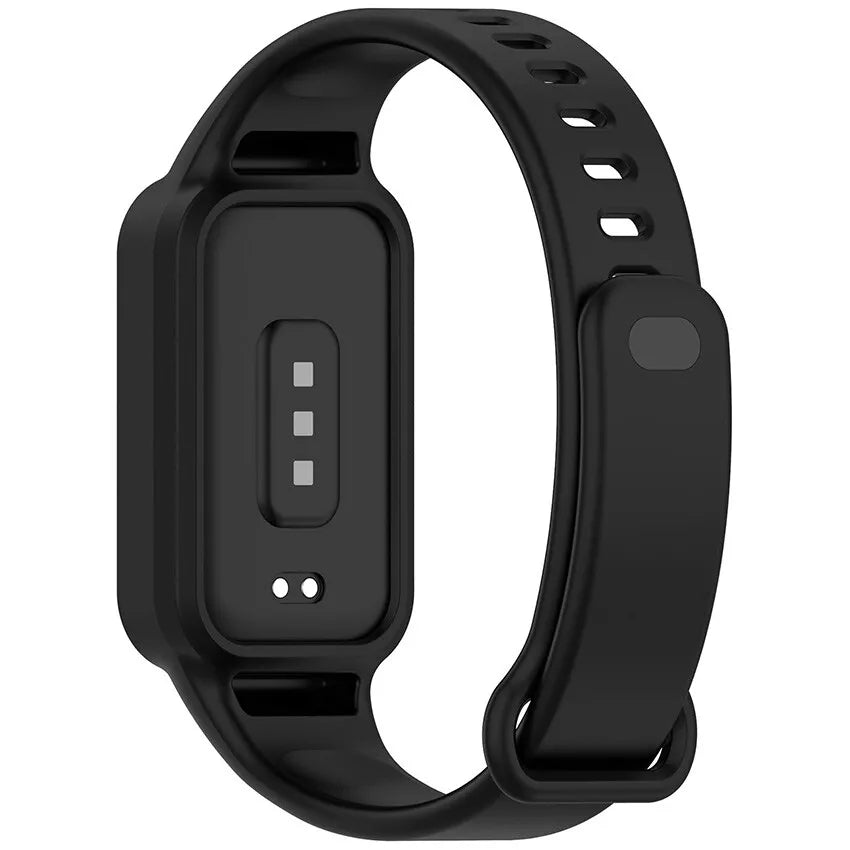 Bracelet silicone Xiaomi Smart Band 9 Active (noir)