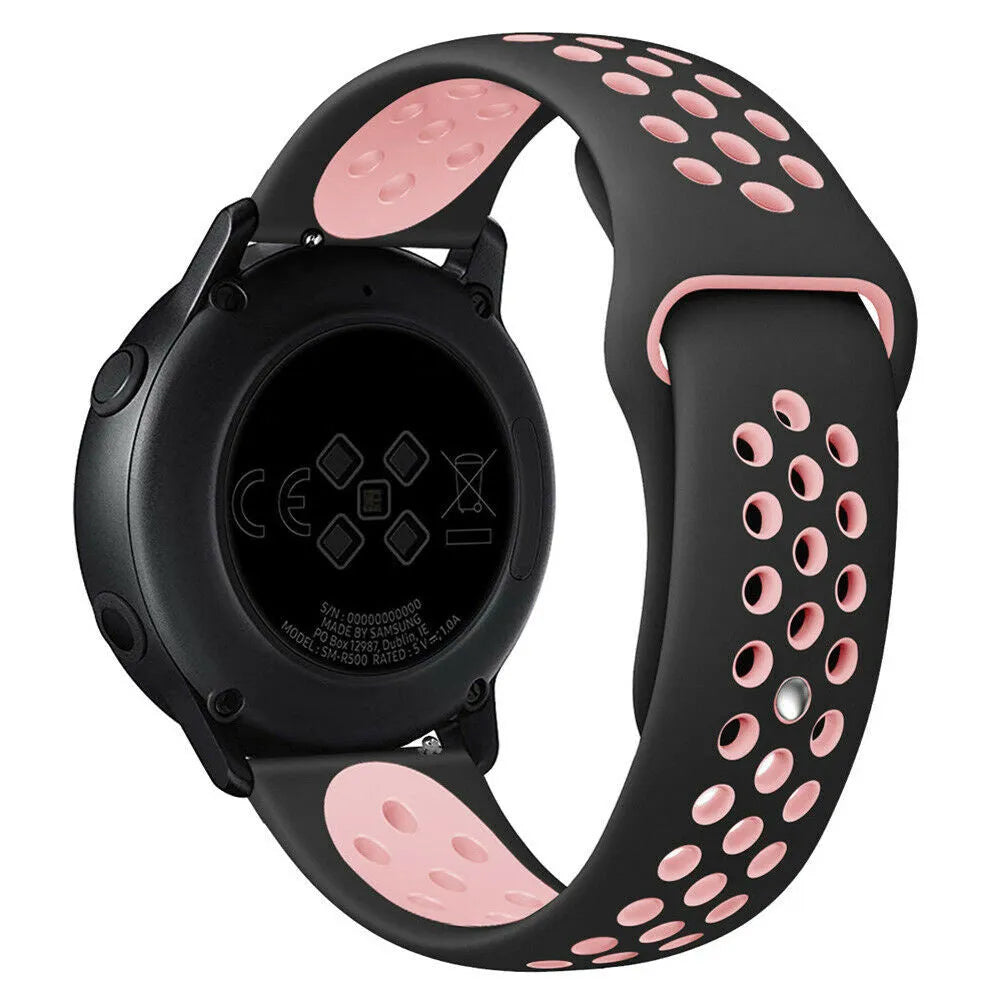Bracelet sport Polar Street X (noir/rose)