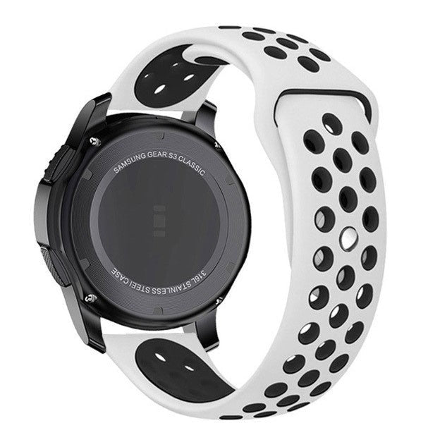 Coros Apex 46mm Sport  Strap (White/Black)
