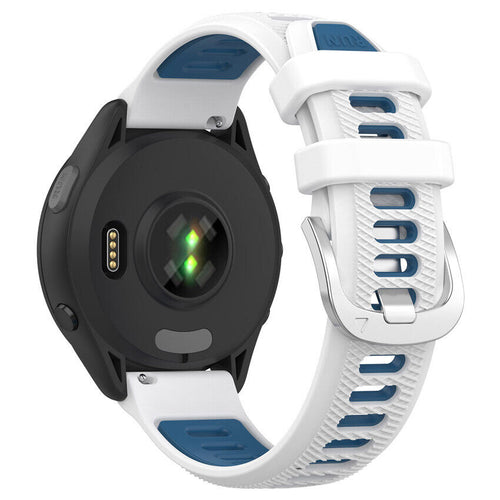 Garmin Approach S40 Sport Buckle Strap (White/Blue)
