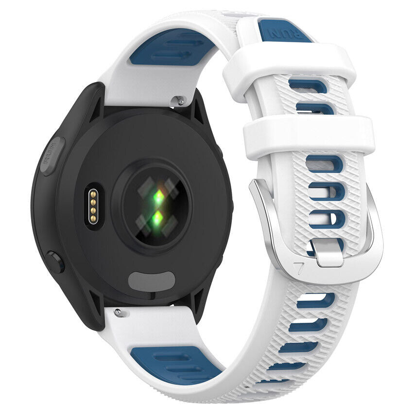 Garmin Approach S40 Sport Buckle Strap (White/Blue)