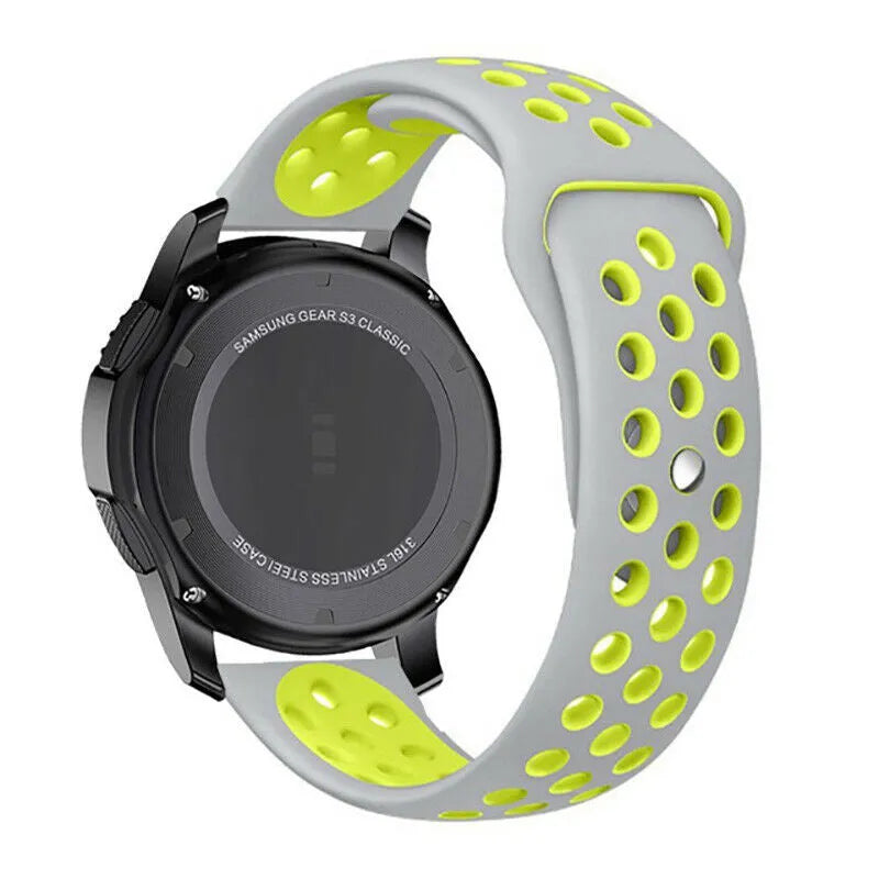 Bracelet sport Amazfit GTS 4 (gris/jaune)