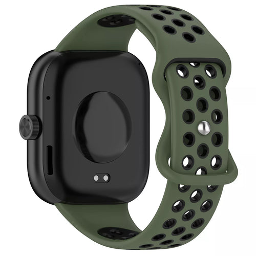 Bracelet sport Xiaomi Smart Band 8 Pro (vert olive/noir)