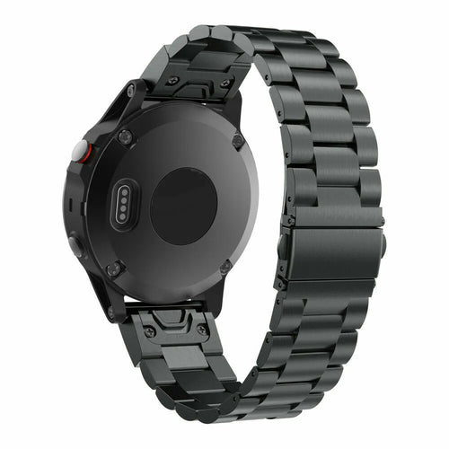 Garmin Quatix 8 - 47mm Steel Strap (Black)