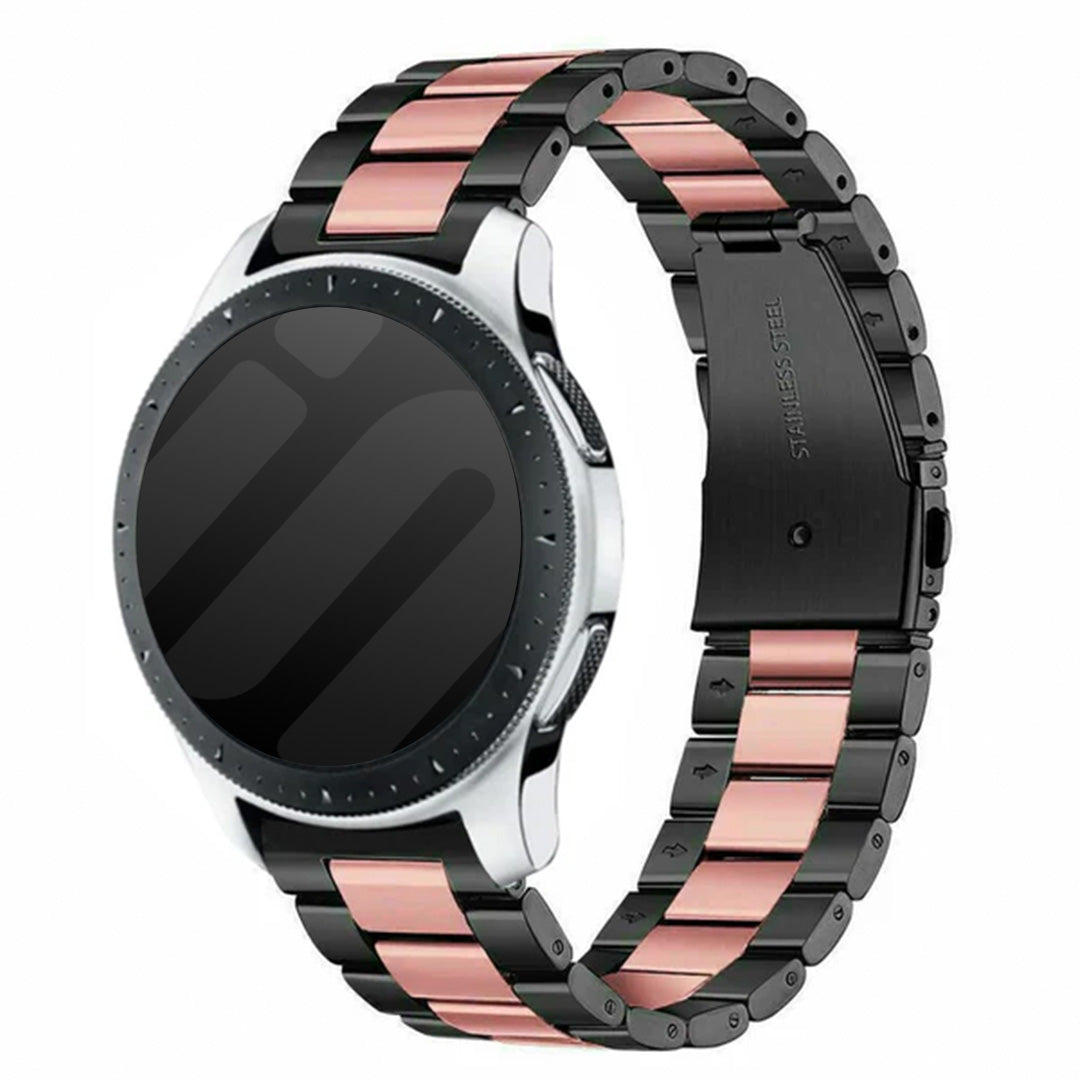 Bracelet acier Xiaomi Watch 2 Pro (noir/rose)