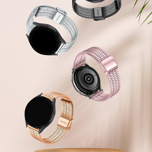 Bracelet acier de luxe Huawei Watch GT 3 42mm (argent)
