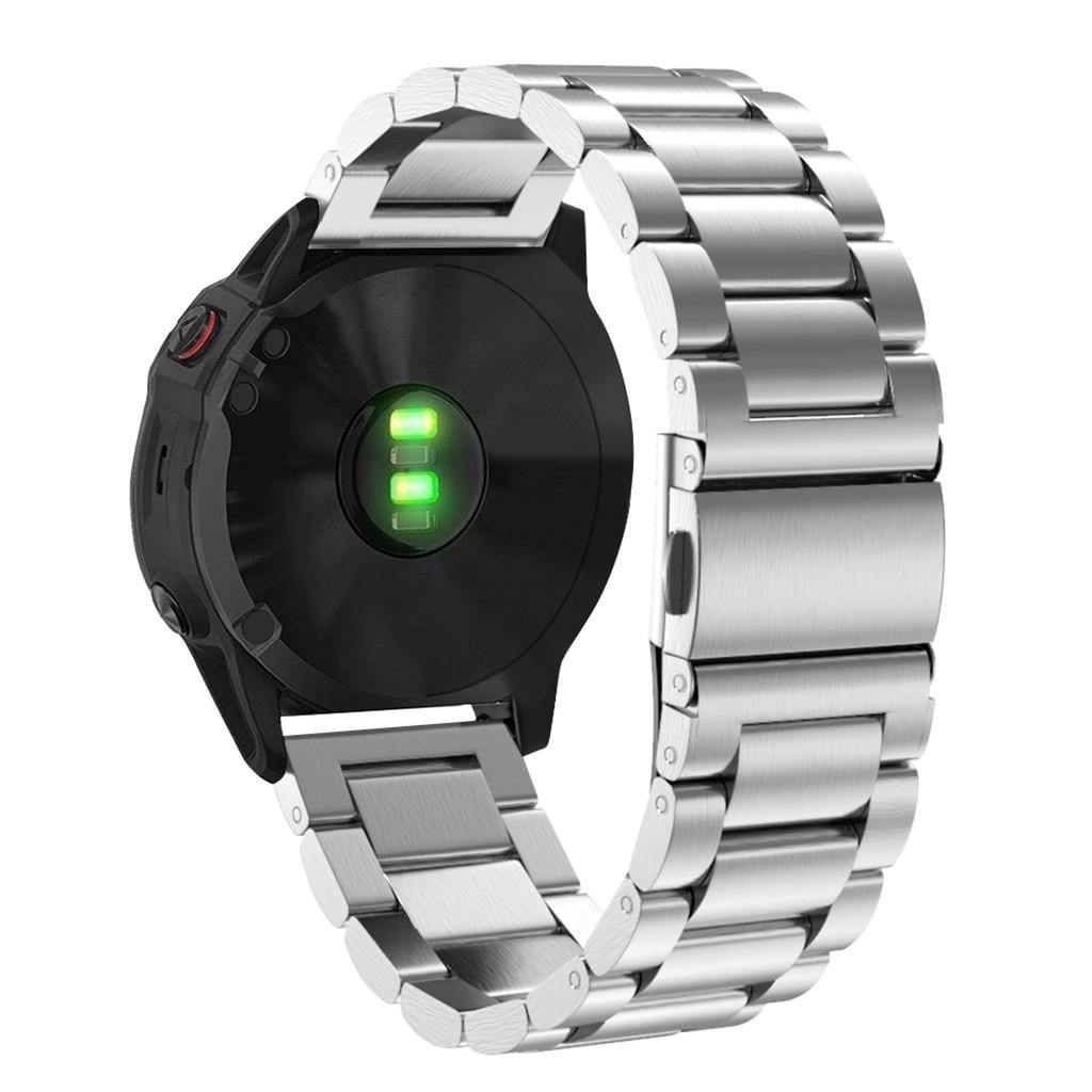 Bracelet acier Garmin Fenix 8 Pro - 51mm (argent)