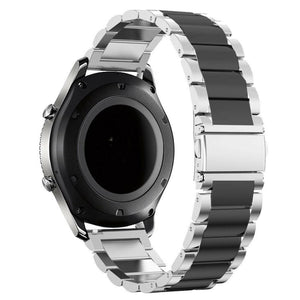 Bracelet acier Huawei Watch GT 5 41mm (argent/noir)