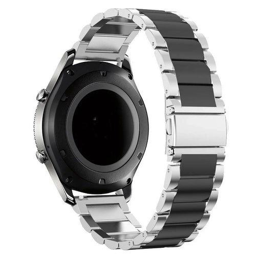 Bracelet acier inoxydable Amazfit Bip 6  (argent/noir)