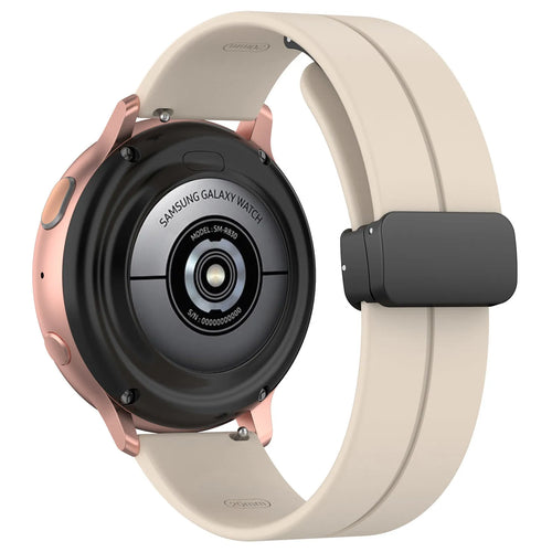 Bracelet silicone avec boucle Amazfit Bip 3 (Pro) (lumière stellaire)