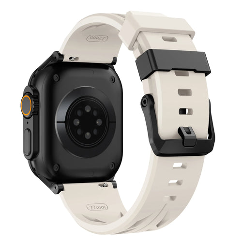 Apple Watch Race Silicone Strap (Starlight)
