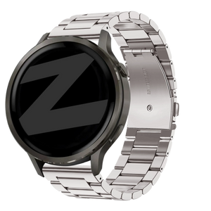 Bandz Bracelet acier 'Classic' Garmin Forerunner 170 (lumière stellaire)