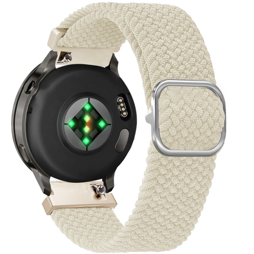 Bandz Garmin Vivoactive 4s Adjustable Braided Strap (Starlight)
