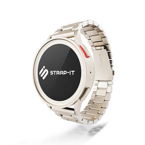 Bracelet acier Withings ScanWatch 2 - 42mm (lumière stellaire)