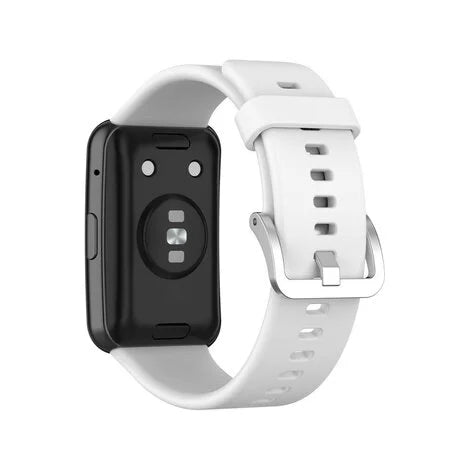 Bracelet silicone Huawei Watch Fit SE (blanc)