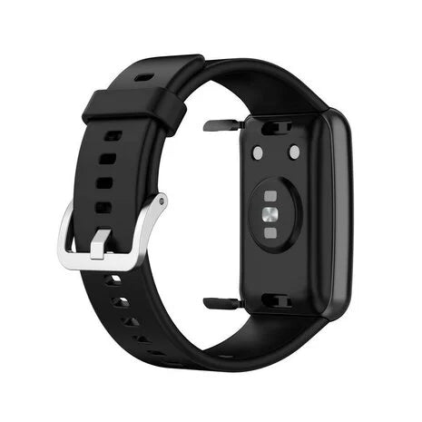 Bracelet silicone Huawei Watch Fit SE (noir)