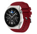 Bracelet silicone Huawei Watch GT 3 Pro 46mm (bordeaux)