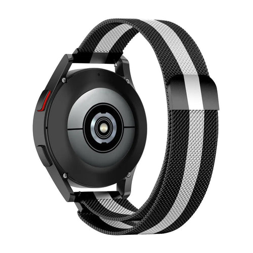 Bracelet milanais Polar Vantage M3 (noir/blanc)