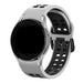 Bracelet sport carré Samsung Galaxy Watch 5 Pro (blanc/noir)