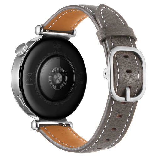 Withings ScanWatch Light Square Leather Strap (Taupe)