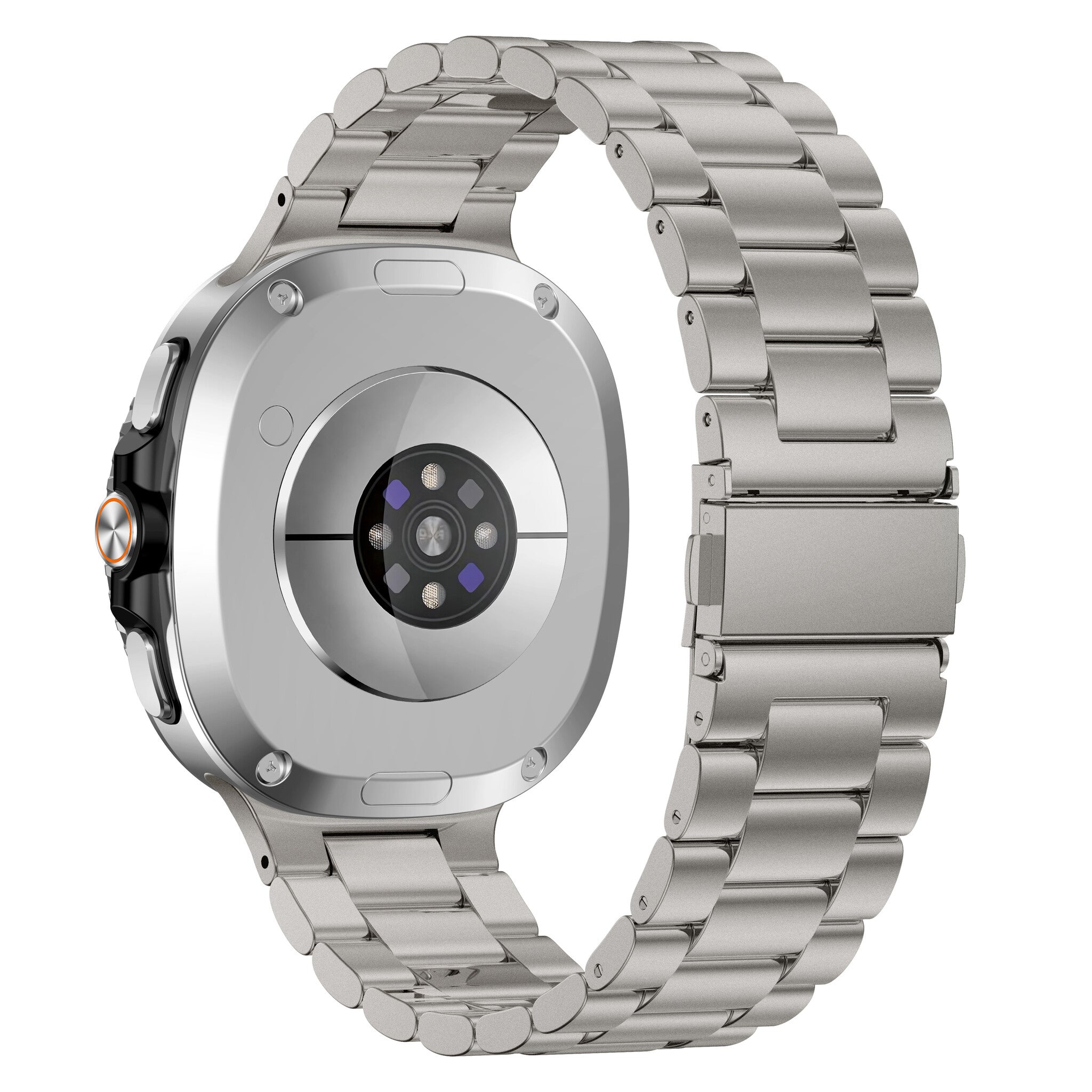Bracelet acier Samsung Galaxy Watch 8 - 40mm (titane)