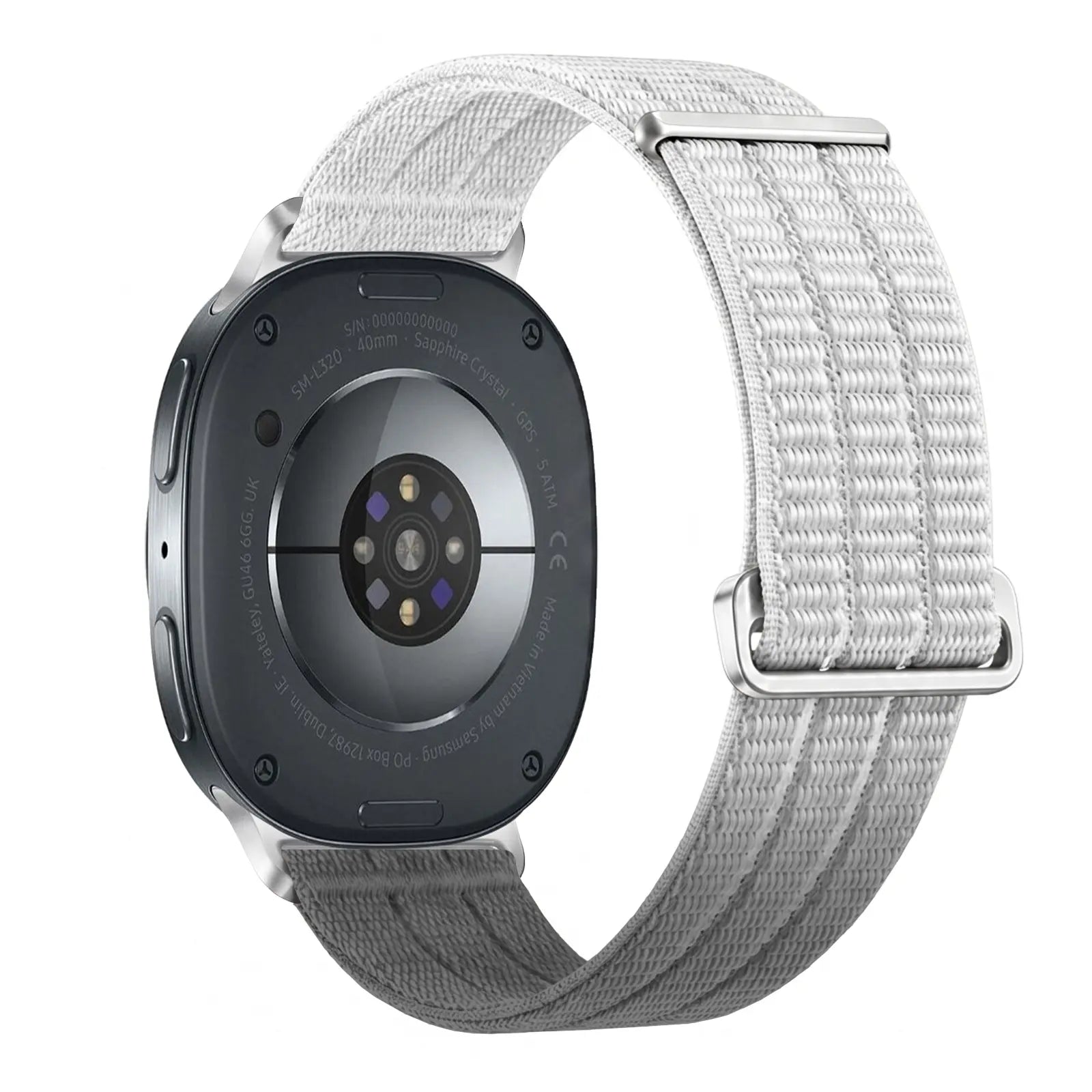 Samsung Galaxy Watch 9 - 44mm Nylon Air Strap (Gradient Grey)