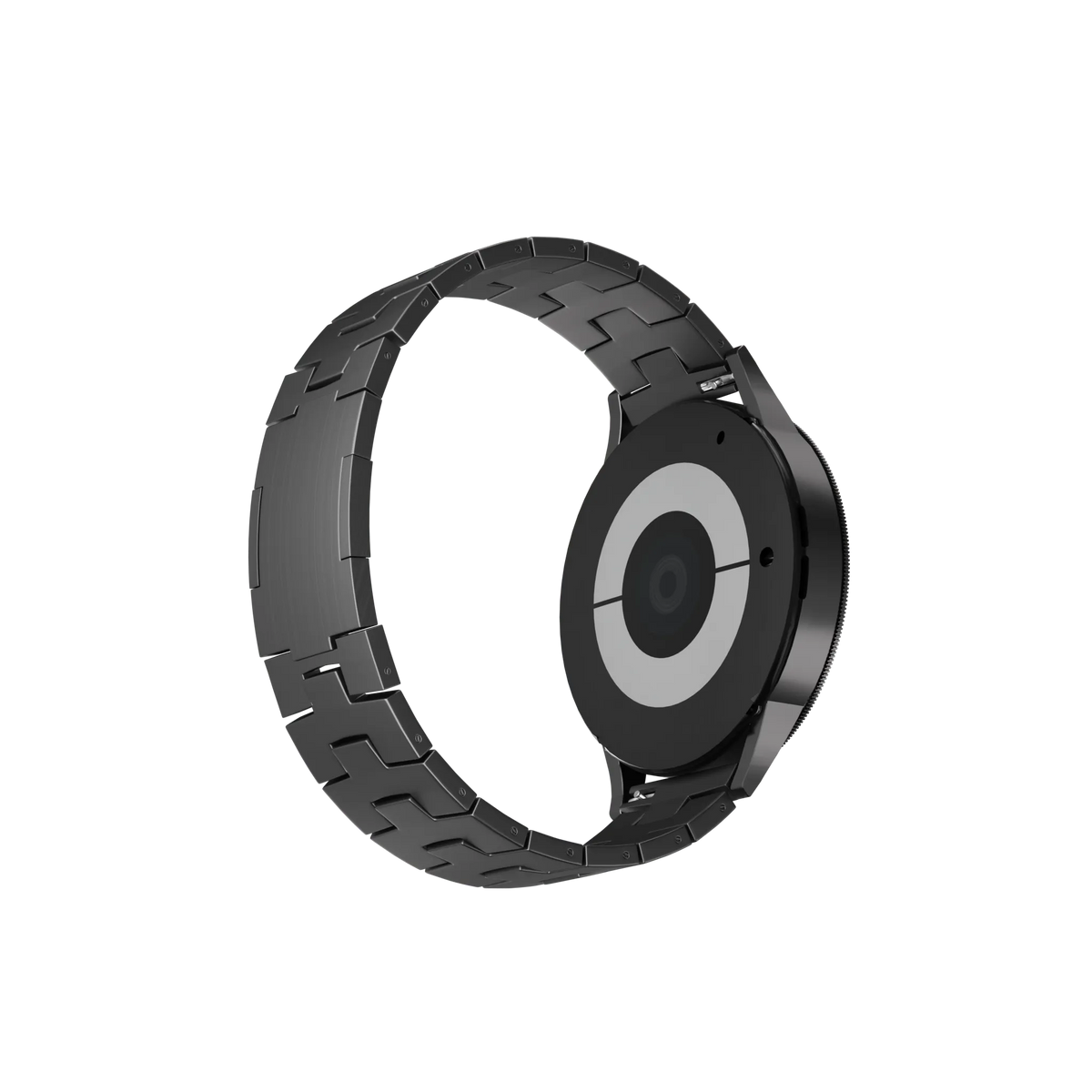 Bracelet en titane granulaire pour Oppo Watch X2 - fermeture plate(graphite)