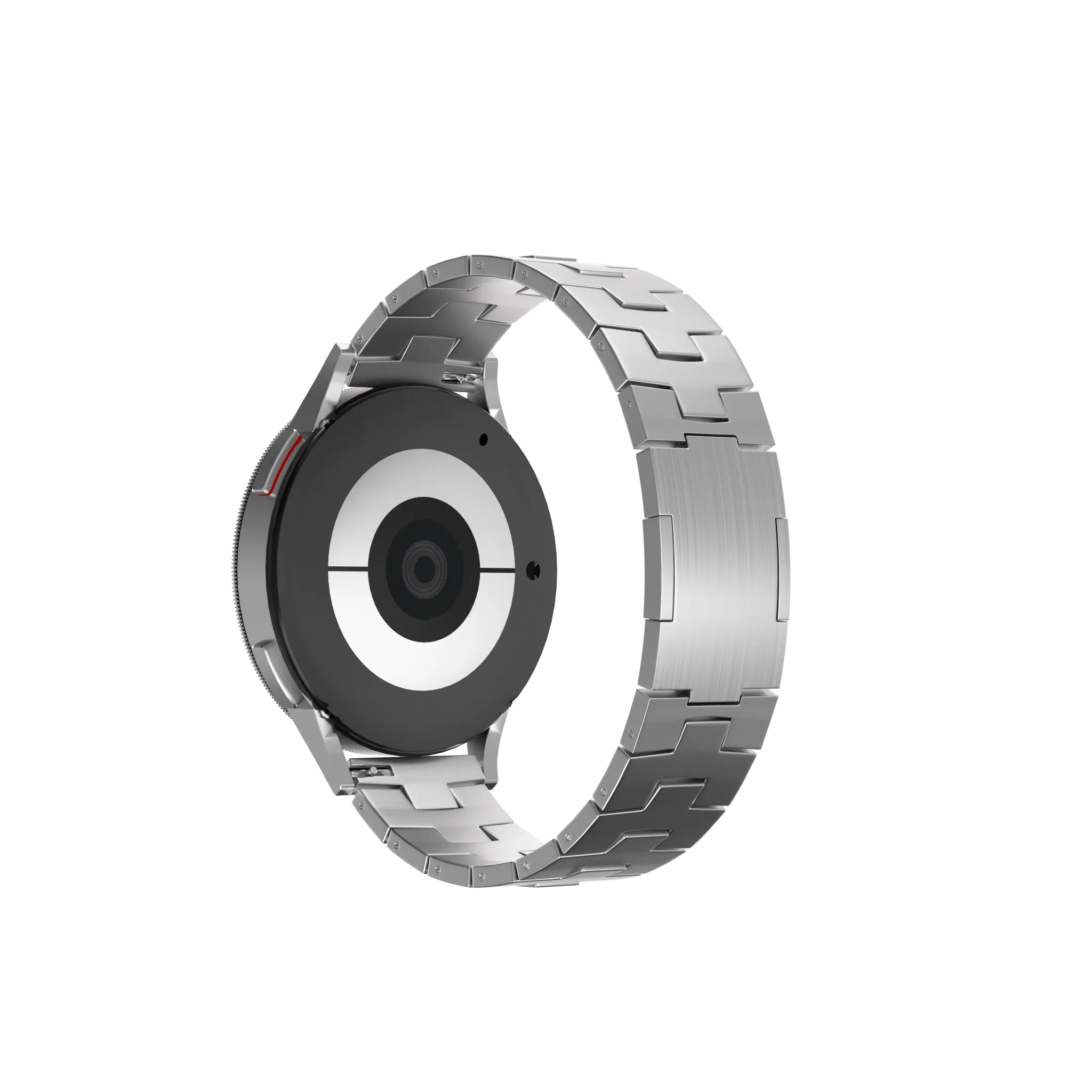 Bracelet en titane avec boucle plate Huawei Watch 5 - 46mm (argenté)