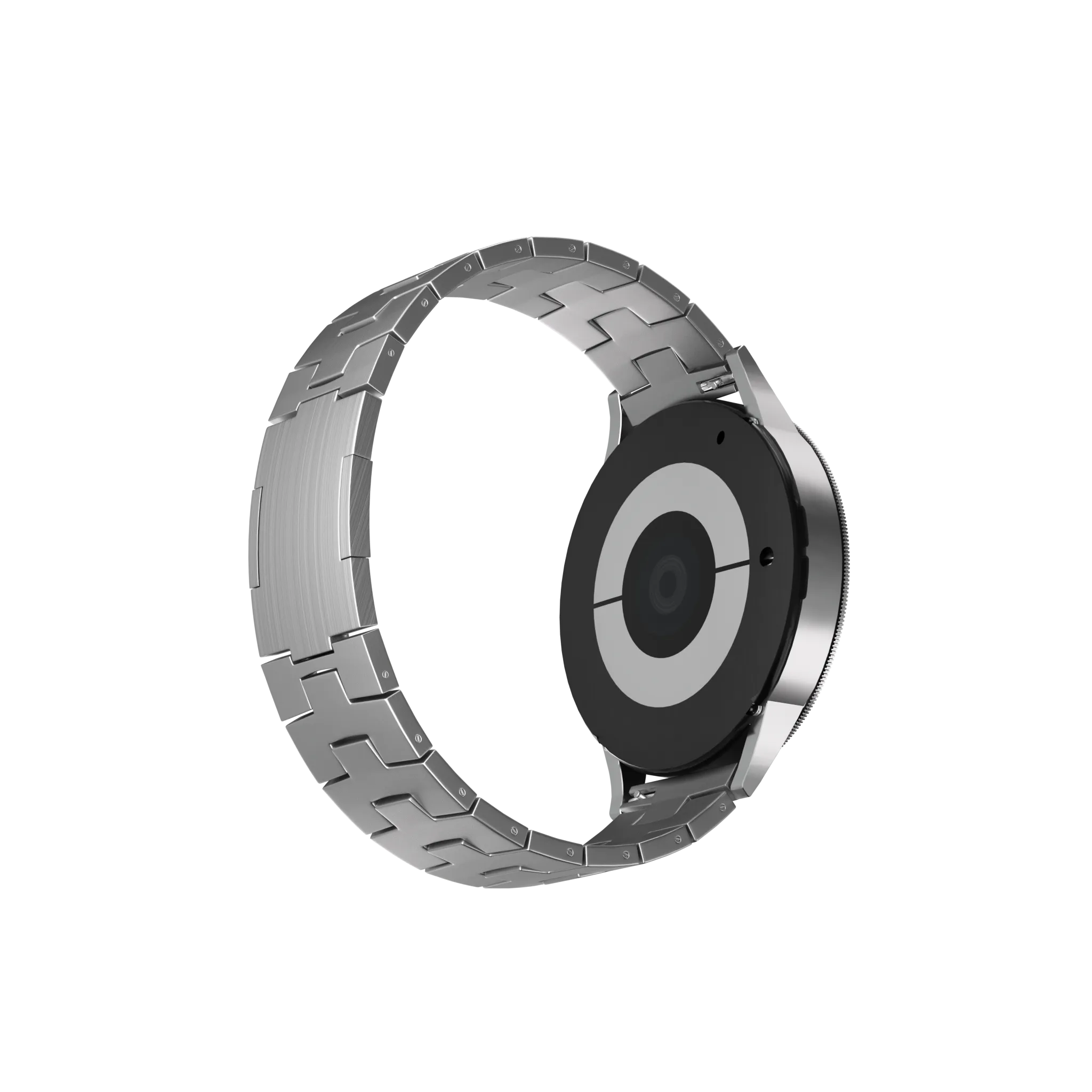 Bracelet titane granulé Xiaomi Watch 2 Pro (boucle plate) (argent)